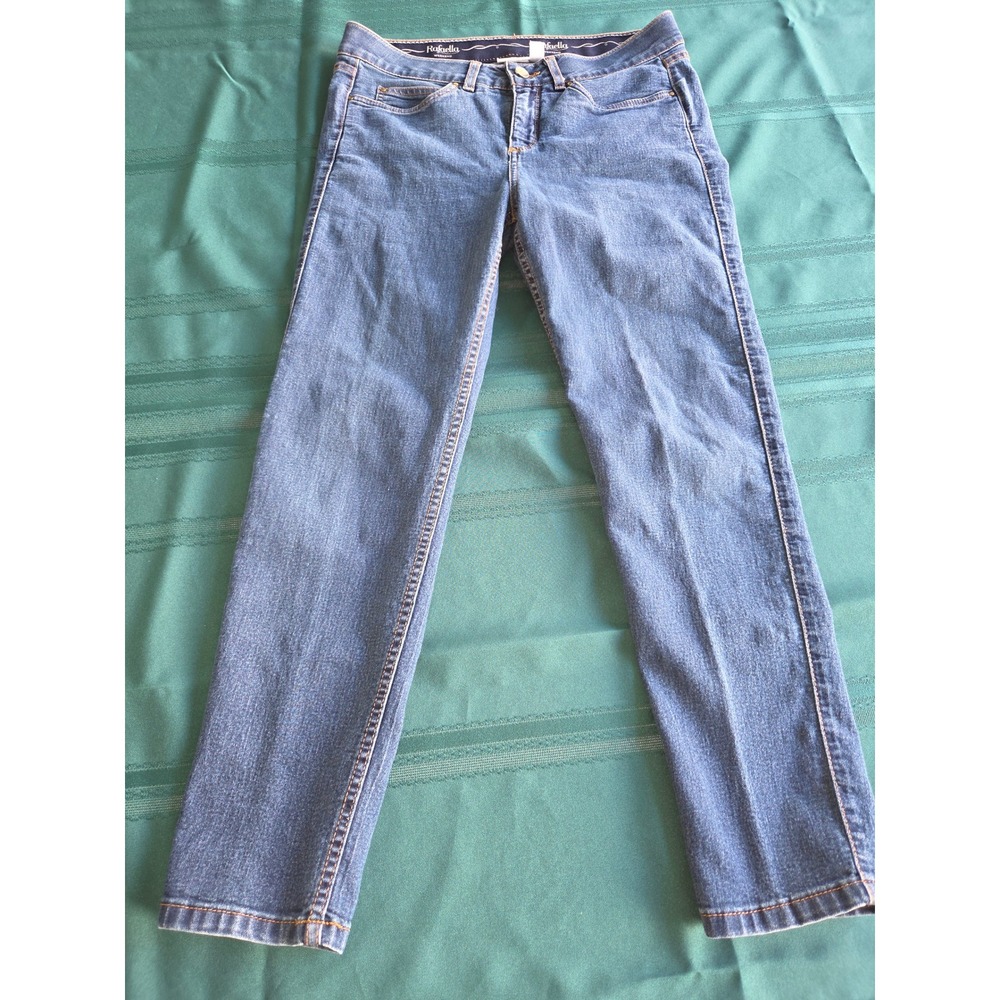 Rafaella Weekend Slimming Medium Wash Straight Leg Jeans Womens 12P Petite